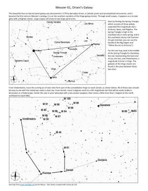 Messier 61, Oriani's Galaxy