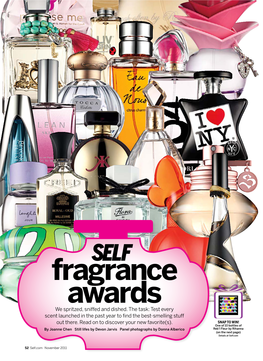 Fragrance Awards We Spritzed, Sniffed and Dished