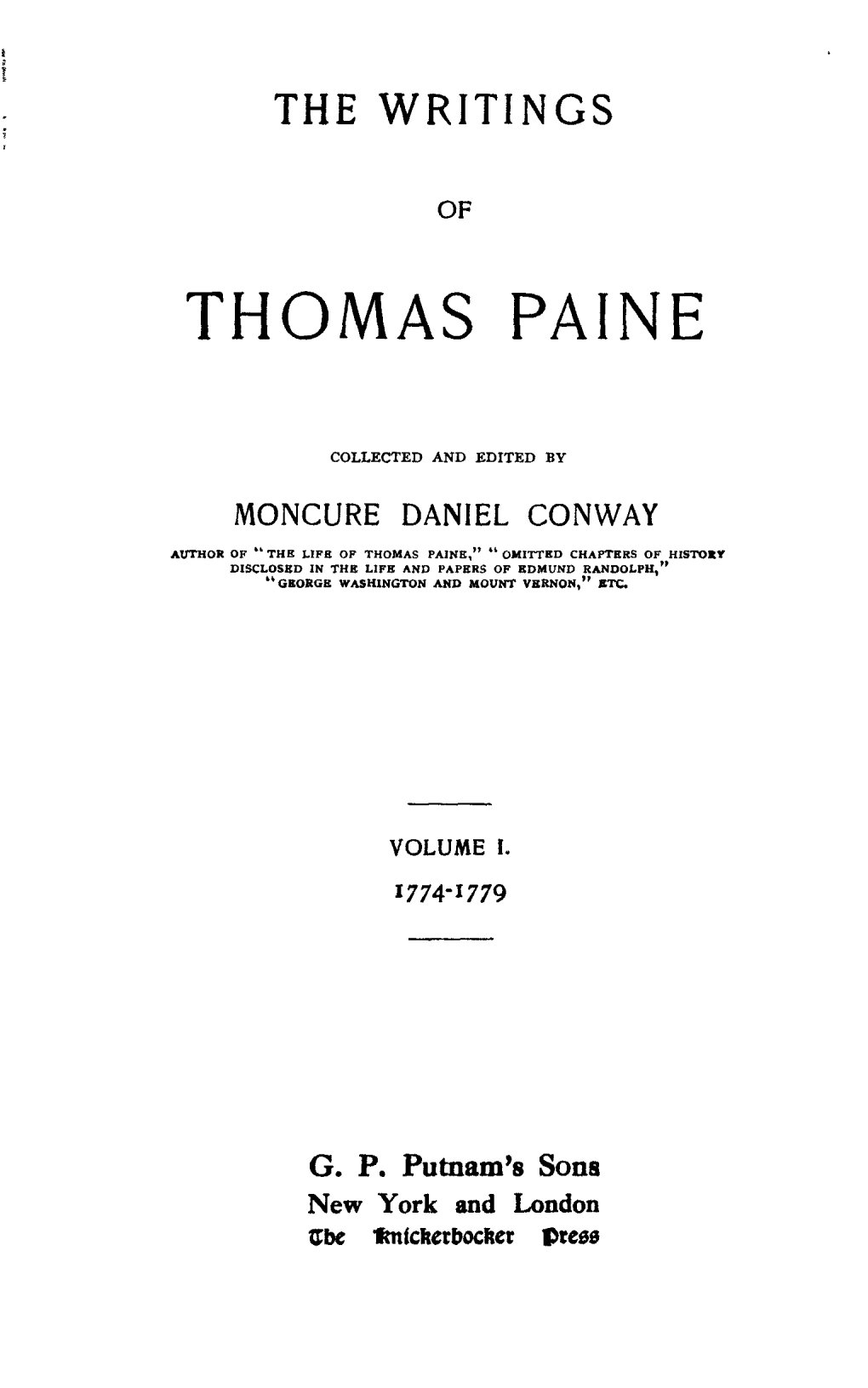 Thomas Paine