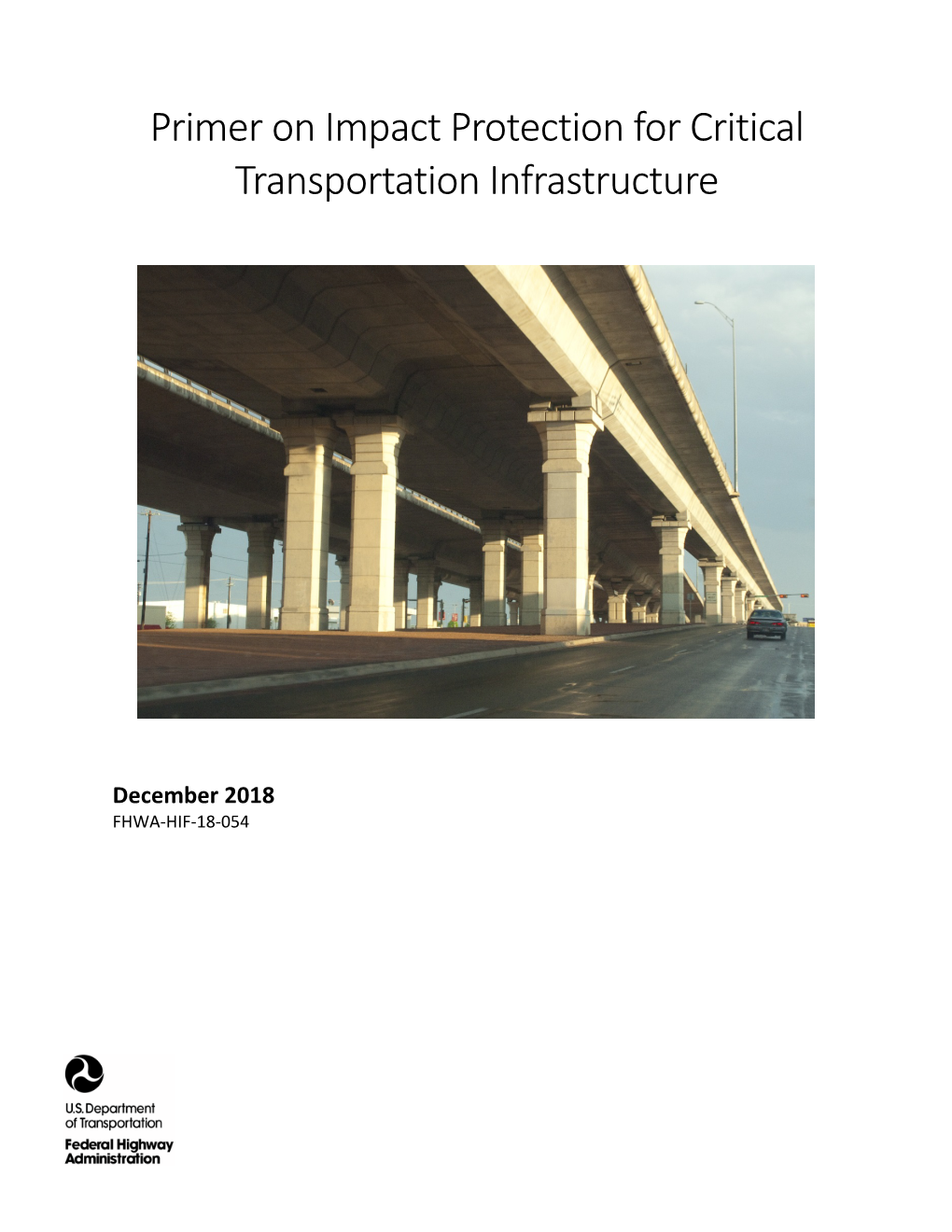 Primer on Impact Protection for Critical Transportation Infrastructure