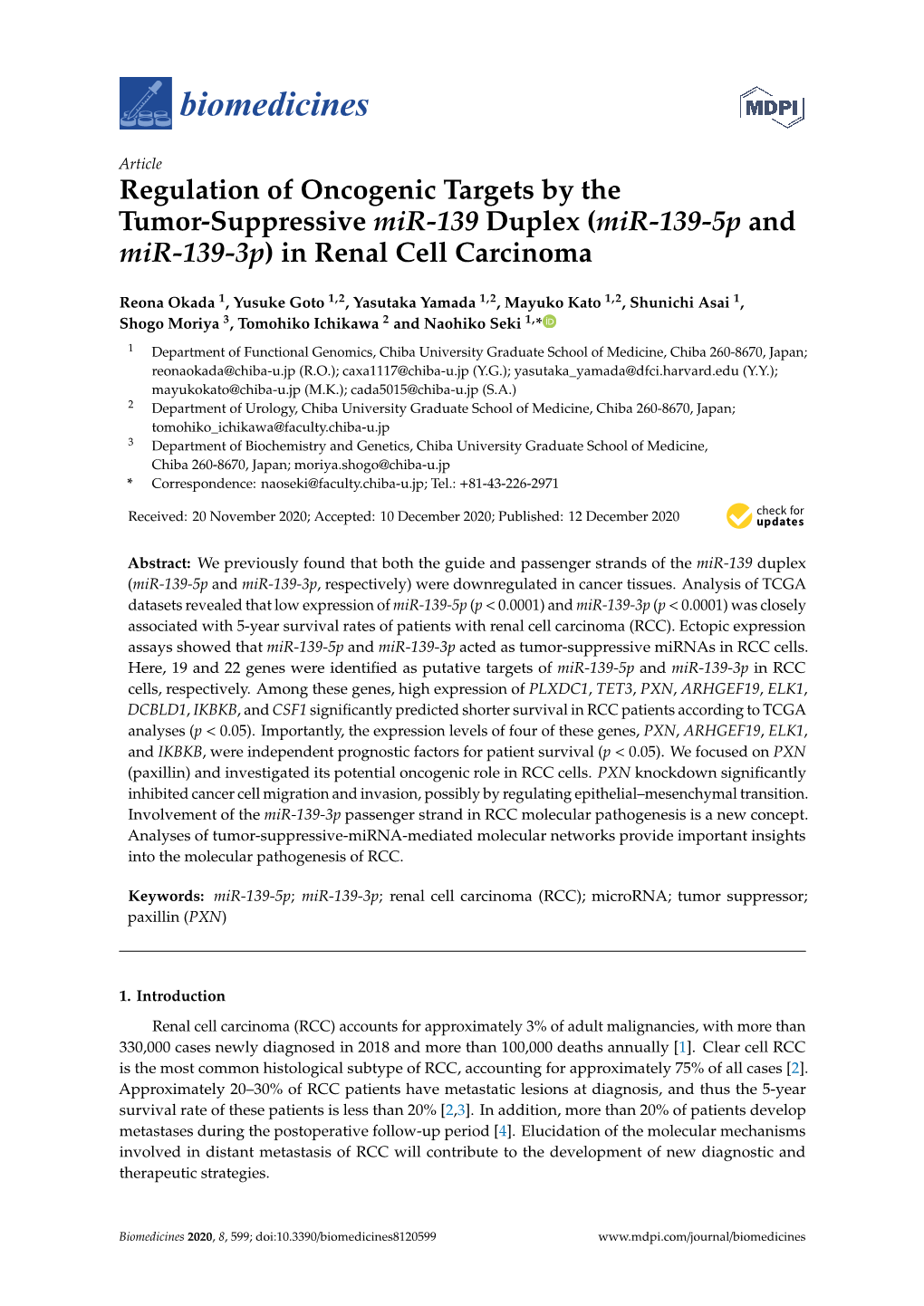 In Renal Cell Carcinoma