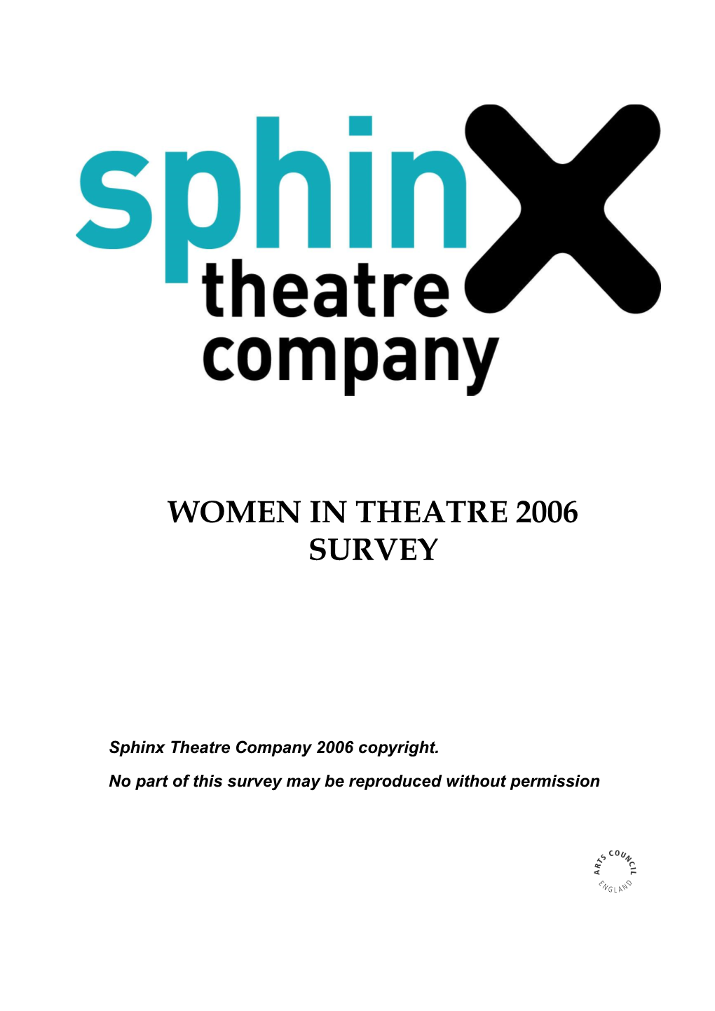 Women in Theatre 2006 Survey