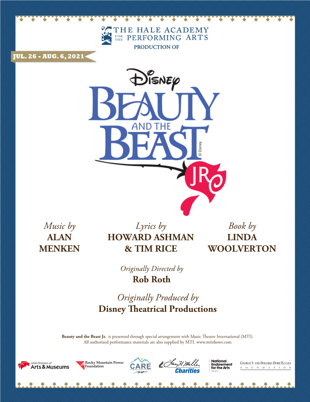 Music by ALAN MENKEN Lyrics by HOWARD ASHMAN & TIM RICE