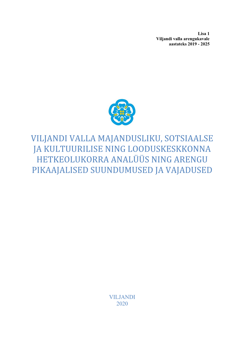 Viljandi Valla Majandusliku, Sotsiaalse Ja