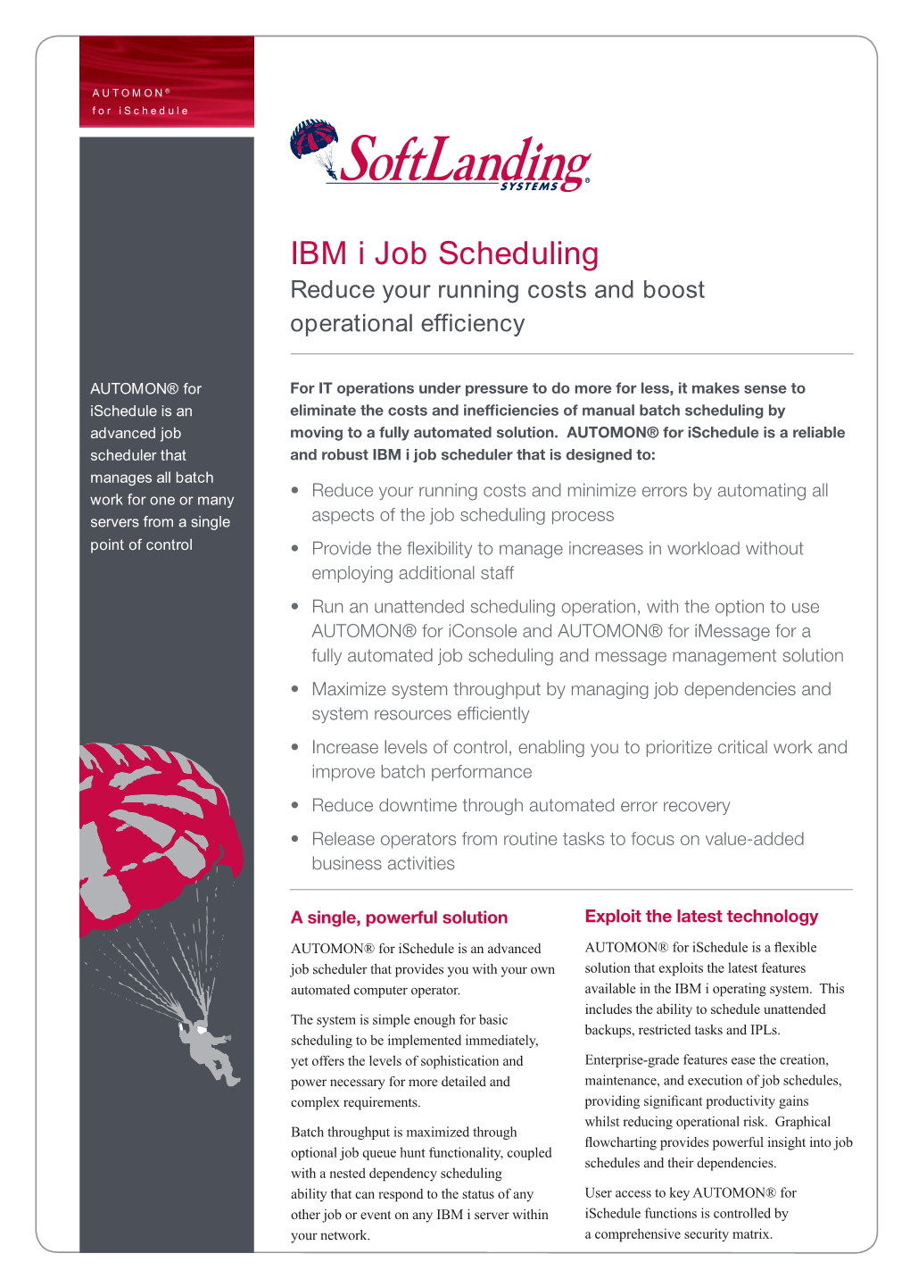 IBM I Job Scheduling Reduce Your Running Costs and Boost Operational Efficiency