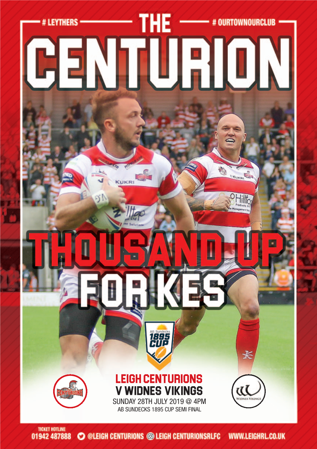 Leigh Centurions V WIDNES VIKINGS