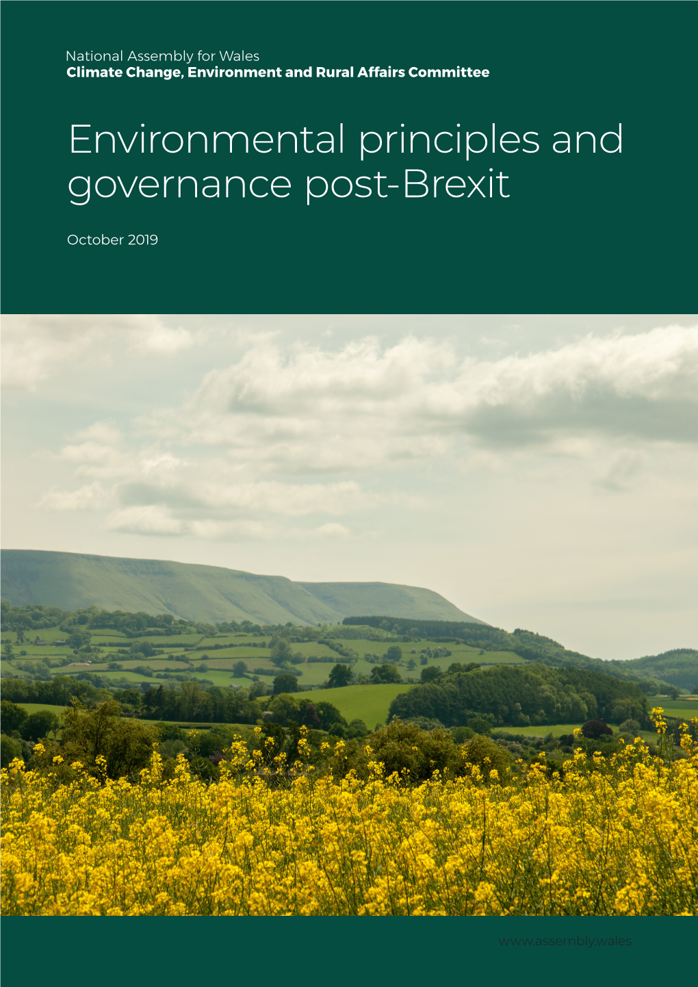 Environmental Principles and Governance Post-Brexit