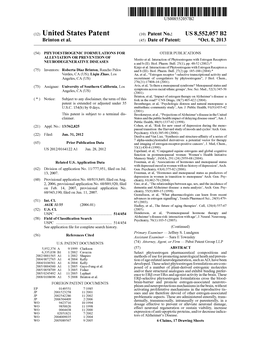 (12) United States Patent (10) Patent No.: US 8,552,057 B2 Brinton Et Al