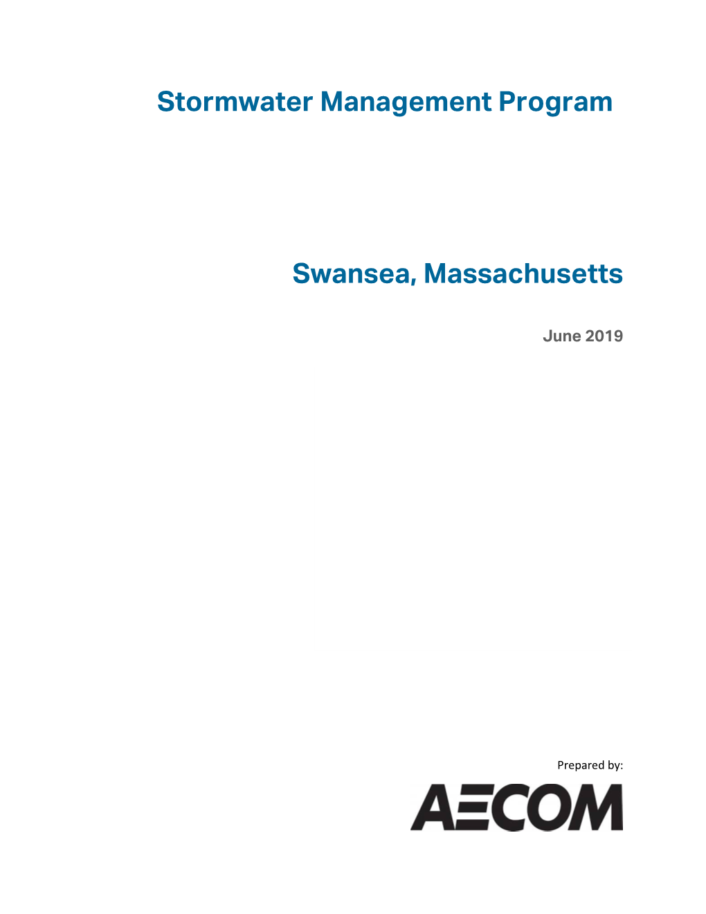 Stormwater Management Program Swansea, Massachusetts