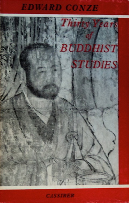 Thirty Years of Buddhist Studies, Selected Essays