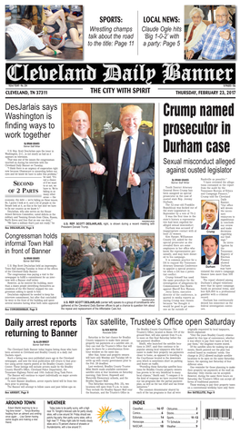 Crump Named Prosecutor in Durham Case
