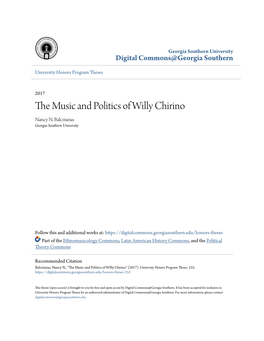 The Music and Politics of Willy Chirino