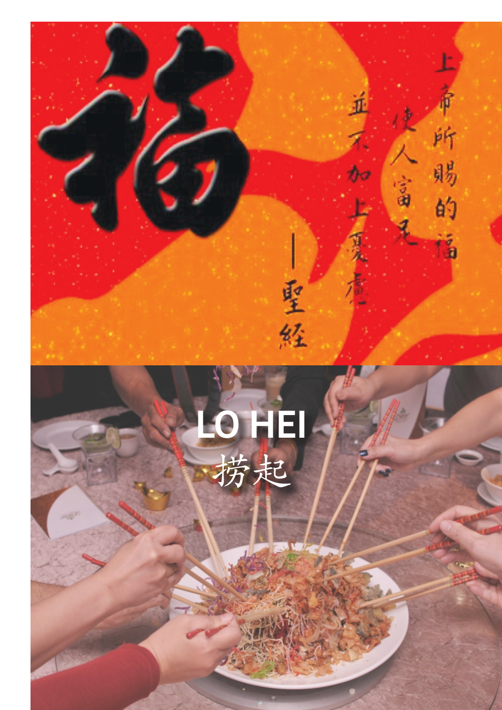 Lo Hei 捞起 What Is Lo Hei?