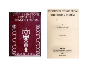 Stories in Stone from the Roman Forum