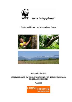 Ecological Report on Magombera Forest