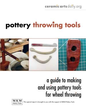 Pottery Throwing Tools