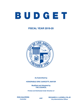 Fiscal Year 2019-20