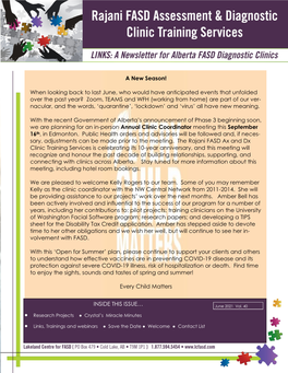 June 2021 LINKS Newsletter