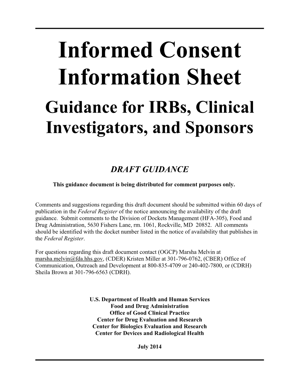 informed-consent-information-sheet-draft-guidance-docslib