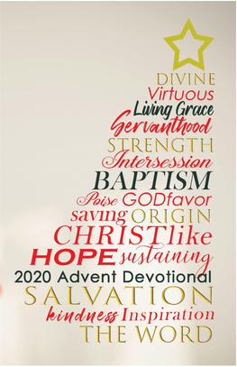 2020 Advent Devotional