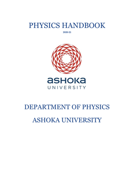Physics Handbook 2020-21
