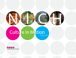 Nich Culture in Motion Fy 2012-2013