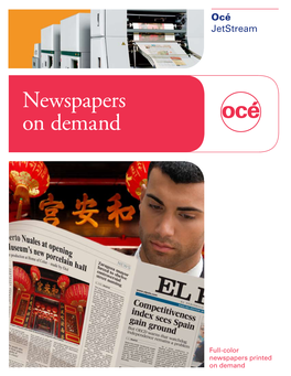 Newspapers on Demand