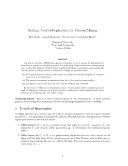 Scaling Proof-Of-Replication for Filecoin Mining