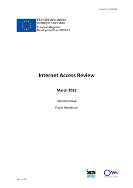 Internet Access Review Final Draft