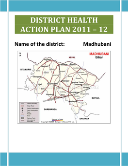 District Health Action Plan 2011 – 12