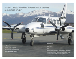 Merrill Field Airport Master Plan Update and Noise Study