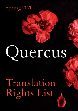 Translation Rights List
