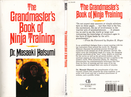 Grandmaster Book of Ninja Training