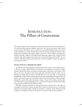 The Pillars of Creationism