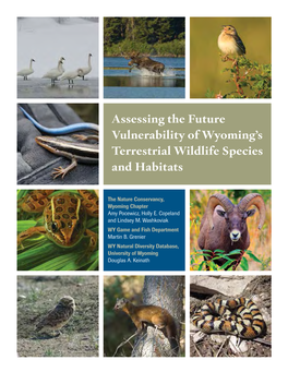 Assessing the Future Vulnerability of Wyoming's Terrestrial Wildlife