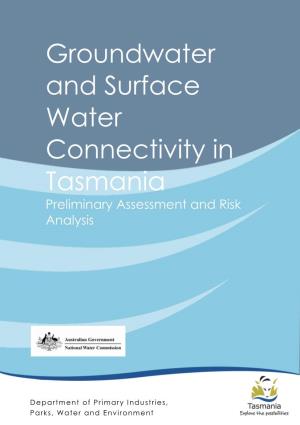 National Water Commission’S Groundwater/Surface Water Connectivity Guidelines Project