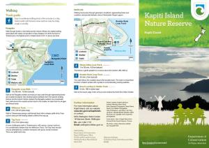 Kapiti Island Nature Reserve Brochure And
