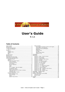 User's Guide V