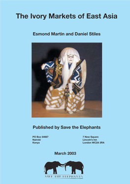 The Ivory Markets of East Asia (PDF)