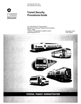 Transit Security Procedures Guide