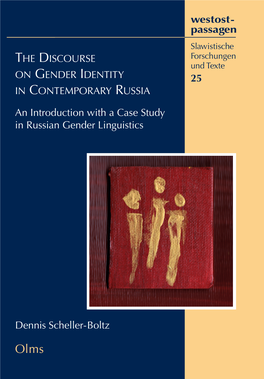 The Discourse on Gender Identity in Contemporary Russia