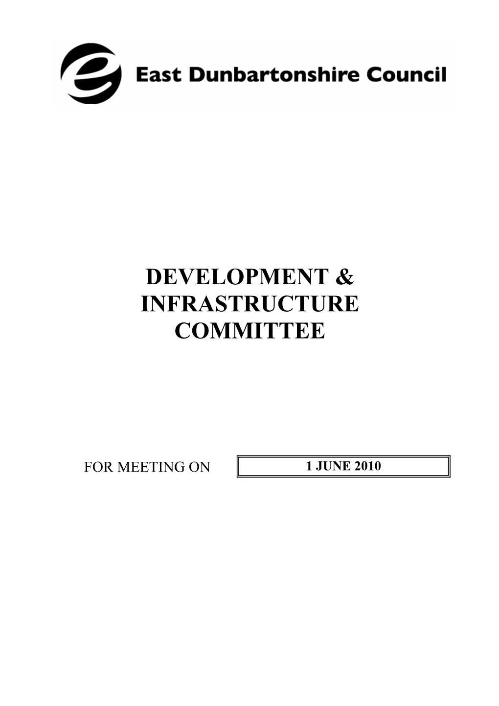 Development & Infrastructure Committee