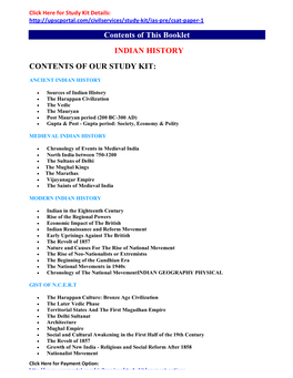 History Sample Chapters of This Booklet.Docx