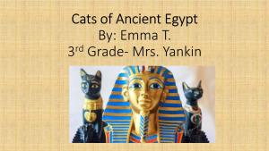 Cats of Ancient Egypt +