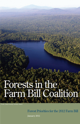 Forests in the Farm Bill Coalition