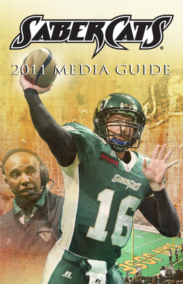 2011 San Jose Sabercats Media Guide