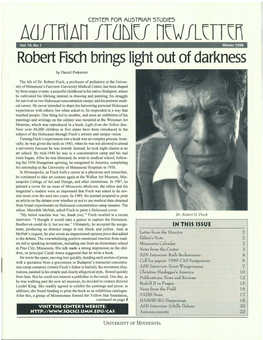 Robert Fisch Brings Light out of Darkness