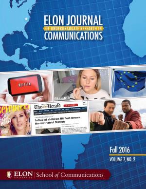 Elon Journal of Undergraduate Research in Communications