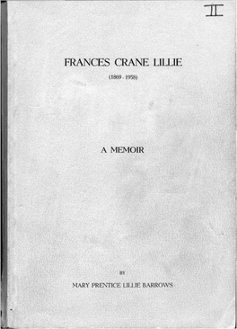 Frances Crane Lillie