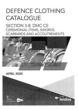 Request for the Latest JSP 786 Defence Clothing Catalogue